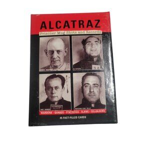 Alcatraz Prisoner Mugshots and Records - 45 Fact Filled Cards